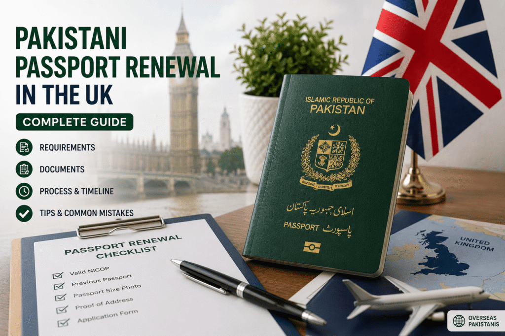 Pakistani Passport Renewal in the UK